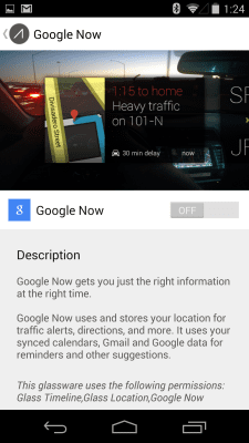 Capture d'écran de l'application MyGlass - #3