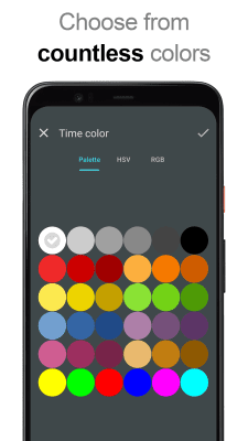 Capture d'écran de l'application Widget horloge DIGI - #4