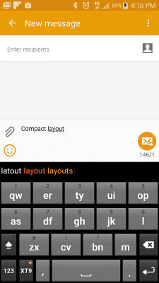 Capture d'écran de l'application Smart Keyboard Trial - #4