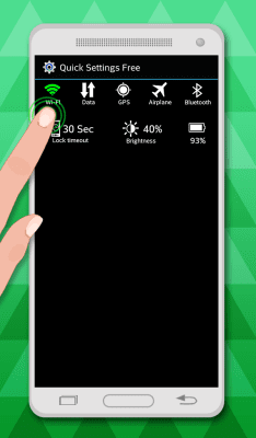 Capture d'écran de l'application Réglages rapides gratuits - #3