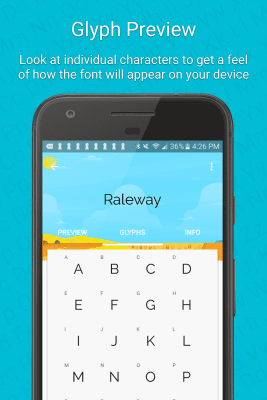 Capture d'écran de l'application FontFix ― Install Free Fonts - #3