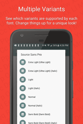 Capture d'écran de l'application FontFix ― Install Free Fonts - #5