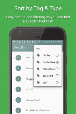 Capture d'écran de l'application FontFix ― Install Free Fonts - #6