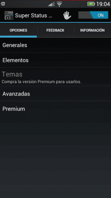 Capture d'écran de l'application Super Status Bar - #5