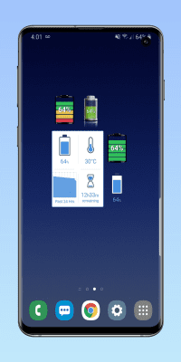 Capture d'écran de l'application Battery Widget - #2
