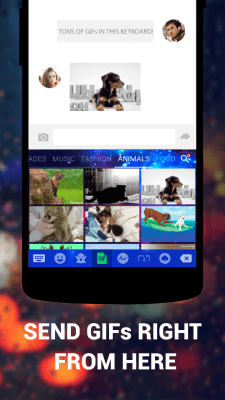 Capture d'écran de l'application Emoji Keyboard - Emoticons(KK) - #3