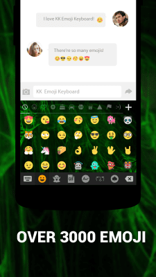 Capture d'écran de l'application Emoji Keyboard - Emoticons(KK) - #4