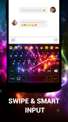 Capture d'écran de l'application Emoji Keyboard - Emoticons(KK) - #5