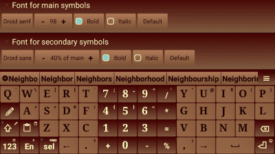 Capture d'écran de l'application Jbak keyboard - #2