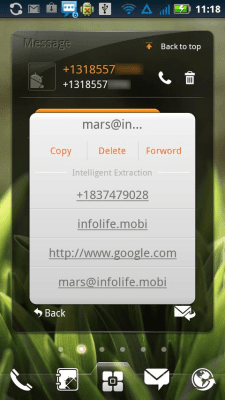 Capture d'écran de l'application EZ SMS Widget - #7