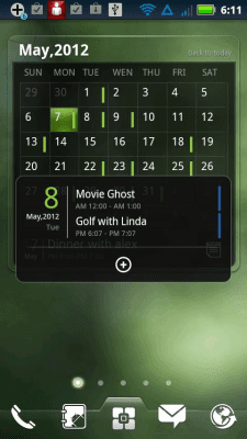 Capture d'écran de l'application EZ Calendar Widget - #6