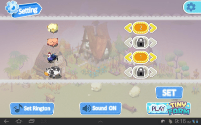 Capture d'écran de l'application Tiny Farm Live wallpaper - #4