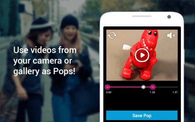 Capture d'écran de l'application Pops: Fun Video Notifications - #9