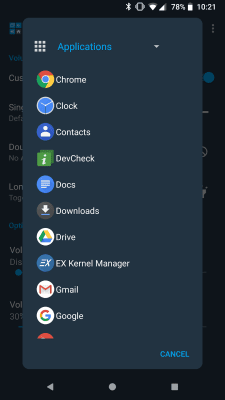 Capture d'écran de l'application Button Mapper: Remap your keys - #4