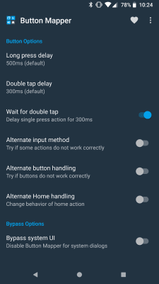 Capture d'écran de l'application Button Mapper: Remap your keys - #6