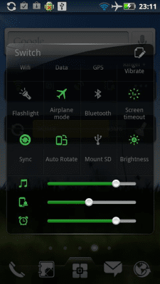 Capture d'écran de l'application EZ Switch Widget - #4