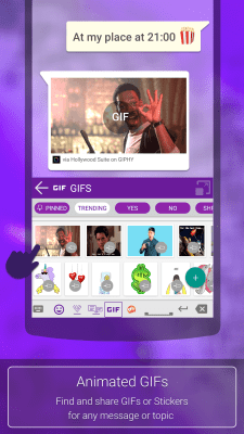 Capture d'écran de l'application ai.type Free Emoji Keyboard - #19
