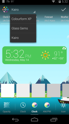 Capture d'écran de l'application Kairo (for HD Widgets) - #2