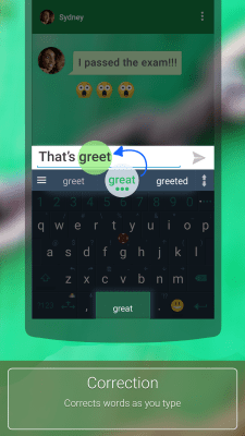 Capture d'écran de l'application ai.type Georgian Dictionary - #3