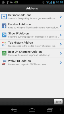 Capture d'écran de l'application Boat Tab History Add-on - #3