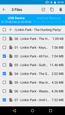 Capture d'écran de l'application Nexus USB OTG FileManagerTrial - #5