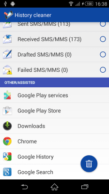 Capture d'écran de l'application History Cleaner - #4