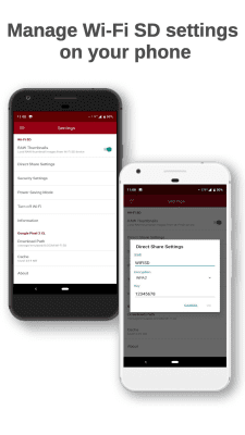 Capture d'écran de l'application Wi-Fi SD - #4