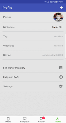 Capture d'écran de l'application Software Data Cable - #6