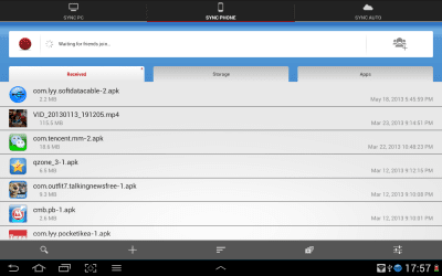 Capture d'écran de l'application Software Data Cable - #13