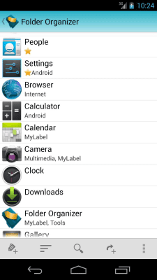 Capture d'écran de l'application Folder Organizer lite - #1