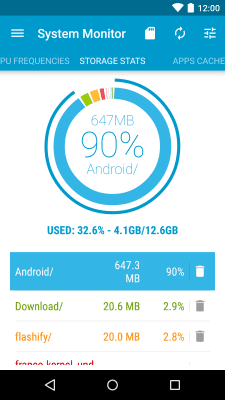 Capture d'écran de l'application System Monitor Lite - #6