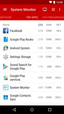 Capture d'écran de l'application System Monitor Lite - #8