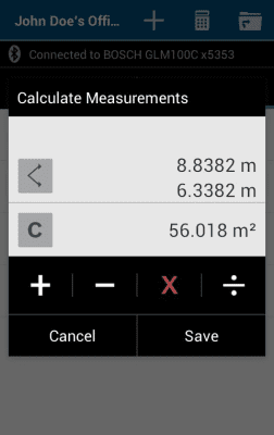 Capture d'écran de l'application GLM measure&document - #2
