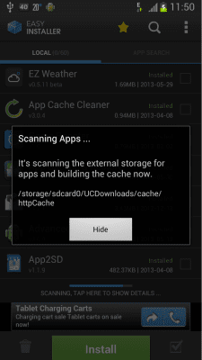 Capture d'écran de l'application Easy Installer - #3