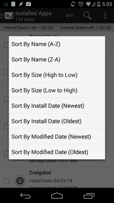 Capture d'écran de l'application Batch Uninstaller - #5