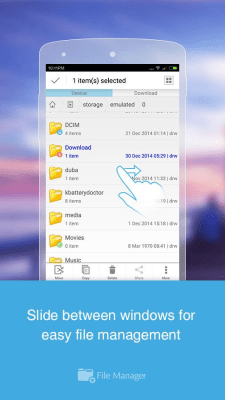 Capture d'écran de l'application CM FILE MANAGER - #3