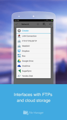 Capture d'écran de l'application CM FILE MANAGER - #4