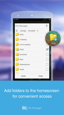 Capture d'écran de l'application CM FILE MANAGER - #5