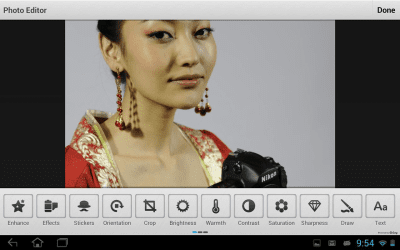 Capture d'écran de l'application RawVisionDemo - #5
