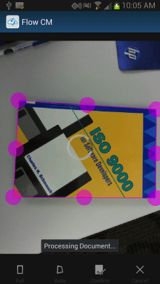 Capture d'écran de l'application HP Flow CM - #4