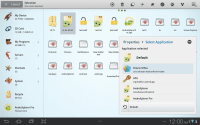 Capture d'écran de l'application AndroXplorer - #8