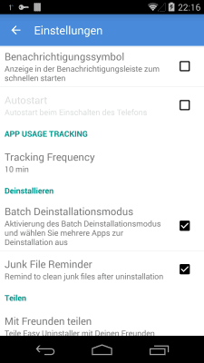 Capture d'écran de l'application Easy Uninstaller - #7