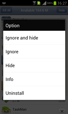 Capture d'écran de l'application Task Manager - size:45k - #4