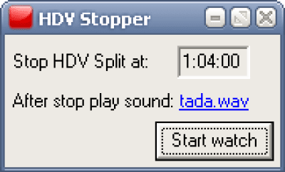 Capture d'écran de l'application HDV Stop - #2