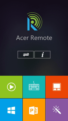 Capture d'écran de l'application Acer Remote - #1