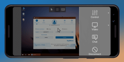 Capture d'écran de l'application Supremo Remote Desktop - #4