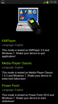 Capture d'écran de l'application Any App Remote FREE - #2
