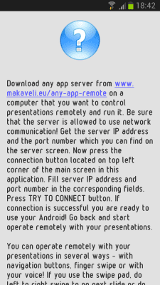 Capture d'écran de l'application Universal Presentations Remote - #4