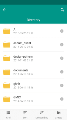 Capture d'écran de l'application SMB Client plugin for FE - #5