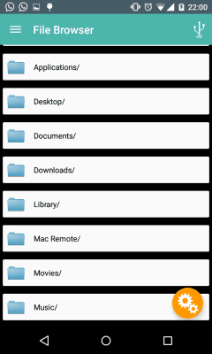Capture d'écran de l'application Mac Remote - #6